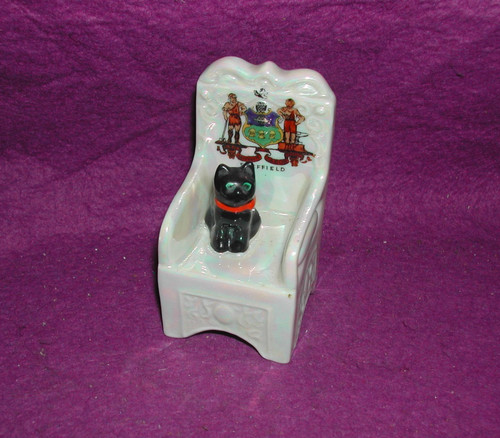 Carlton crested china black - carlton,
