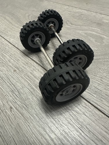 Grey playmobil wheels - grey, wheels/