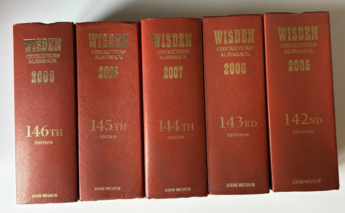Wisden cricketers almanacks - wisden,