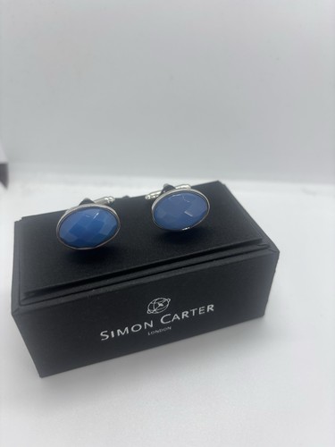 Simon carter silver tone oval - simon,