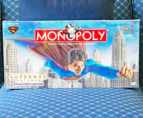 New superman monopoly board - monopoly,