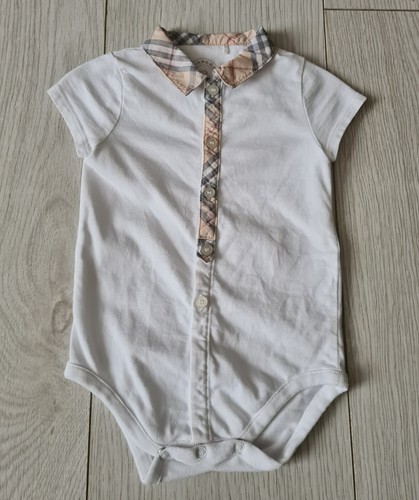 Burberry baby white beige nova - baby,