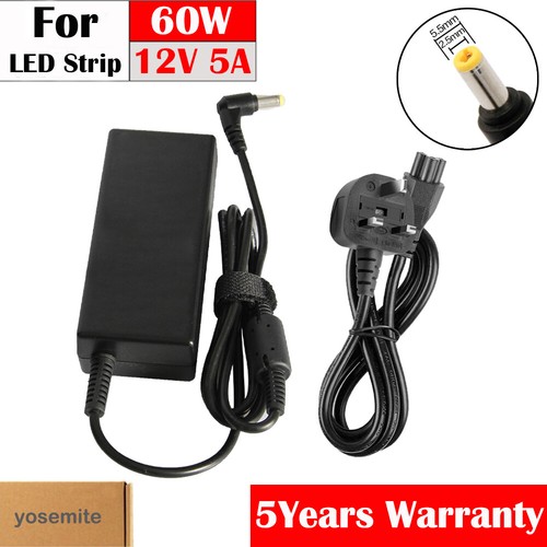 12v switching adaptor - 5a,