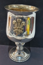 STERLING SILVER Royal Marriage Charles & Diana  GOBLET 186g