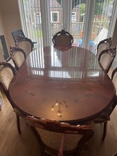 Italian mahogany dining - italian,