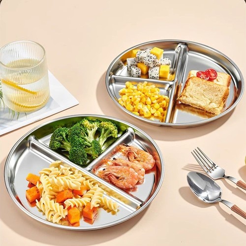 Stainless steel divided plates - steel,