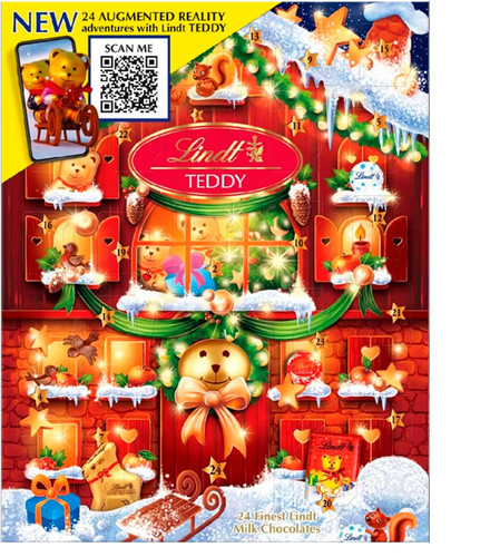 Lindt teddy milk chocolate - lindt,