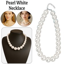 18mm Large Faux Pearl Necklace