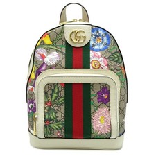 Gucci Backpack for Women, Backpack/Daypack 547965 GG Supreme Flower (Beige)