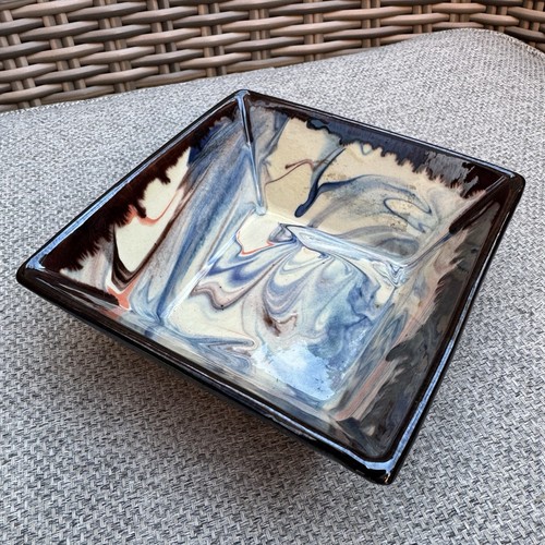 Square ceramic retro - ceramic, marble