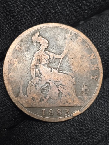 1883 queen victoria penny - queen,