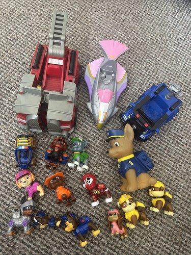Lot paw patrol figures - lot, &