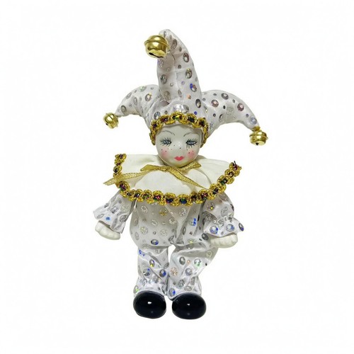 Jester doll ruffled - doll,