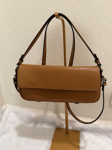 Zara tan shoulder bag - tan,