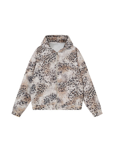 Unisex vintage wash leopard - vintage,