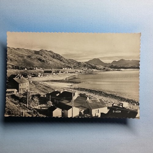 Gairloch postcard 1964 real - gairloch,