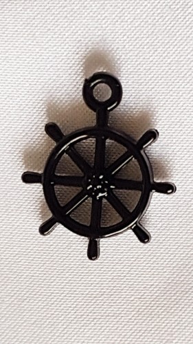 Ship steering wheel - ~, pendant