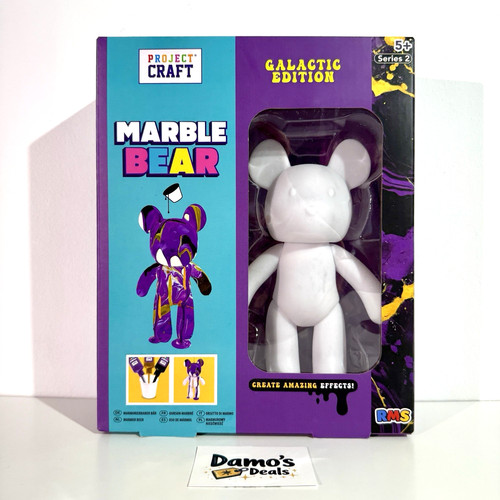 New marble bear paint pouring - marble,
