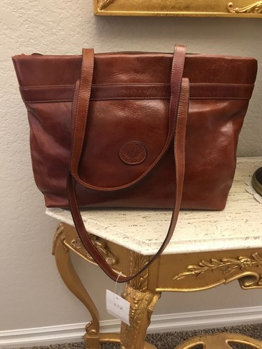 Nwt leather tote - leather,