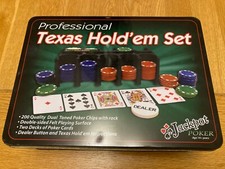PROFESSIONAL TEXAS HOLD 'EM POKER SET