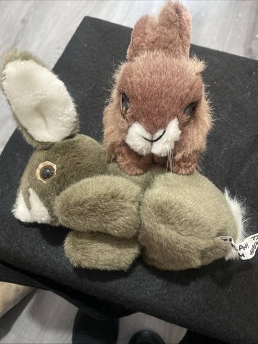 Vintage soft toy rabbits - vintage,