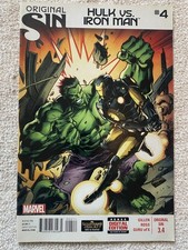 ORIGINAL SIN #3.4 - HULK vs IRON MAN #4 Marvel Comics 2014 NM
