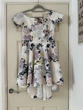 Flower Print Dipped Hem Dress from Select, Size 16