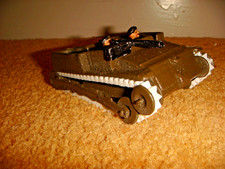 Vintage Lead Tank Of The Royal