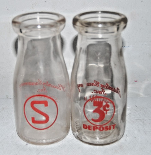 Pair vintage staunton creamery - vintage,