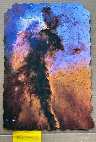 Tiger nebula 200 - nebula, (detail)"
