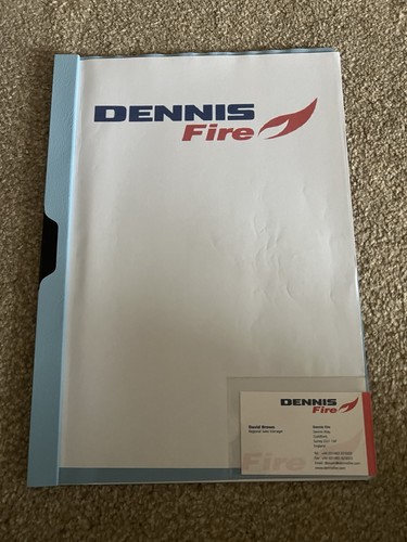 Dennis dagger fire engine - dagger,