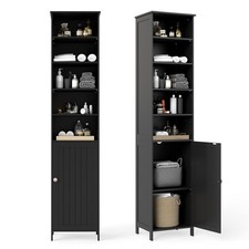 COSTWAY Bathroom Tall Cabinet