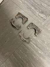 MORRIS MINOR - STEERING RACK MOUNTING BRACKETS