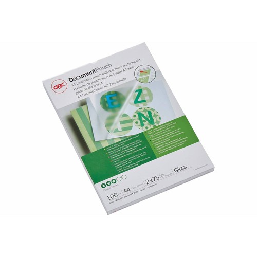 Gbc document laminating pouch - gbc,
