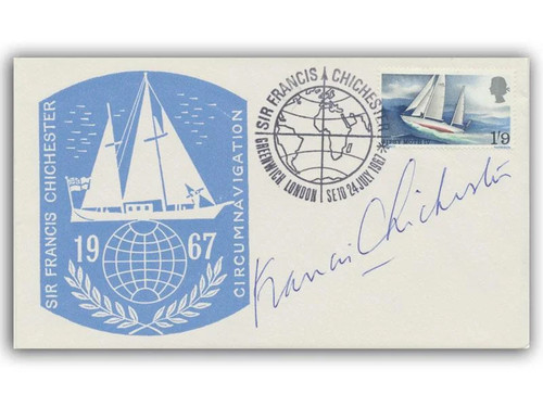 Sir francis chichester signed - chichester,