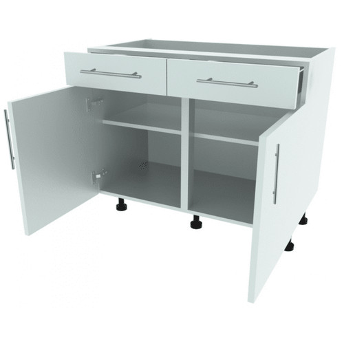 1000mm drawer line double base - 1000mm,