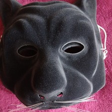 cat pussycat mask black