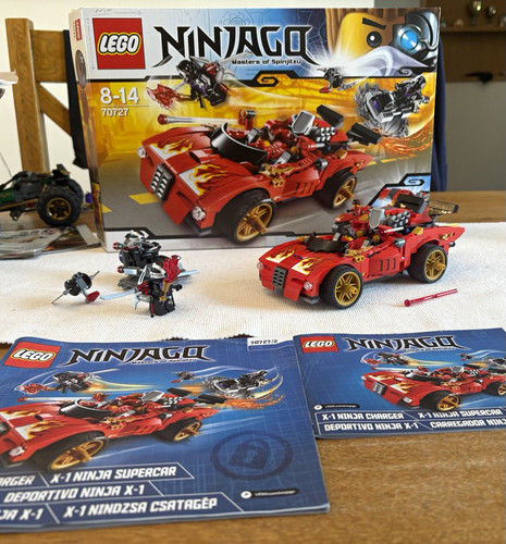 Lego ninjago ninja - x-1, charger