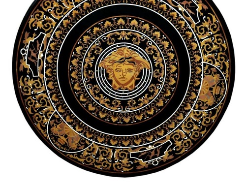 Black marble versace art - 36",