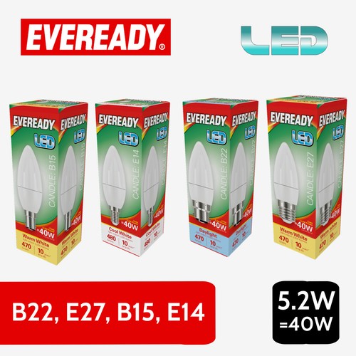 Eveready led candle bulb - led,