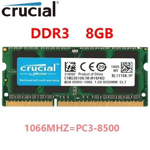 Crucial ddr3 8gb - 8gb, mhz