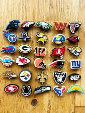NFL Team Badge Croc Charms / Jibbitz