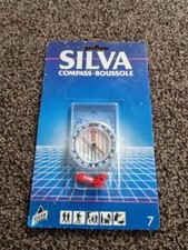 Silva Compass Boussole Field 7, boxed with instructions and strap