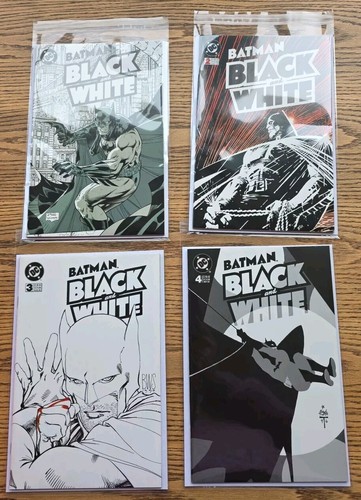 Batman black and white - and,