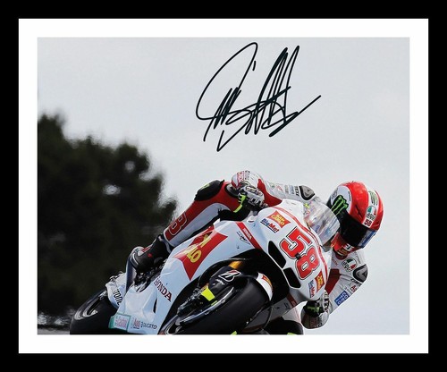 Marco simoncelli autograph - marco,