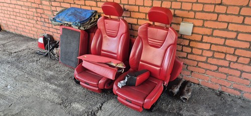 Audi avant leather - s4, (red)