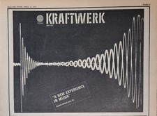 KRAFTWERK - KRAFTWERK ~ Rolling Stone advert April 1973 - 11¼" x 8¼" 29 x 21cm
