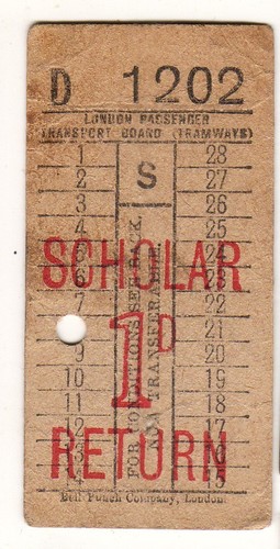 Bus tram ticket london - tram,