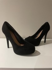 Primark Black Suede Concealed