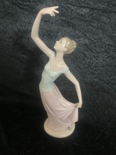NAO by LLADRO "The Dance Is Over" Ballerina Figurine #1204 DAISA 1994 Excellent